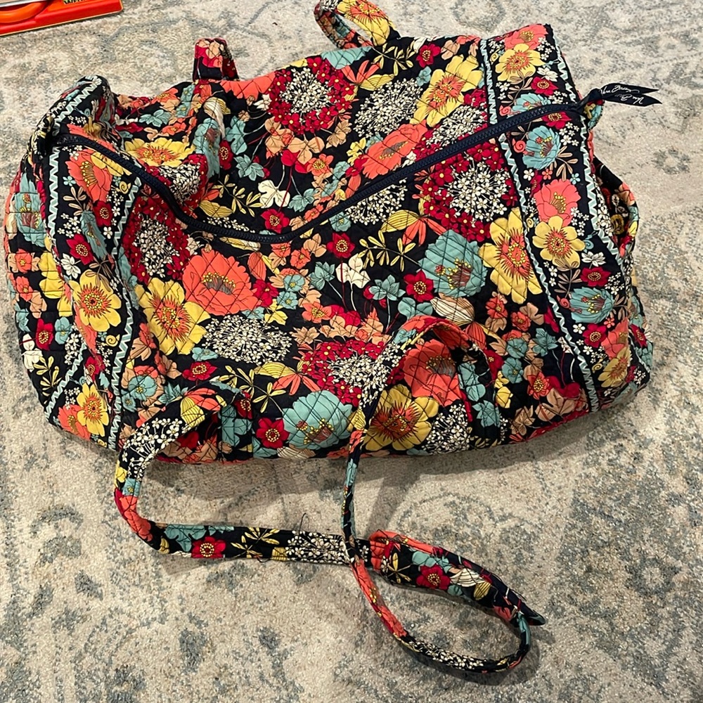 Vera Bradley Large Fabric Duffel Bag